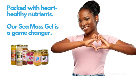 Unveil the Heart-Healthy Secrets of Sea Moss Gel from World Moss Inc.