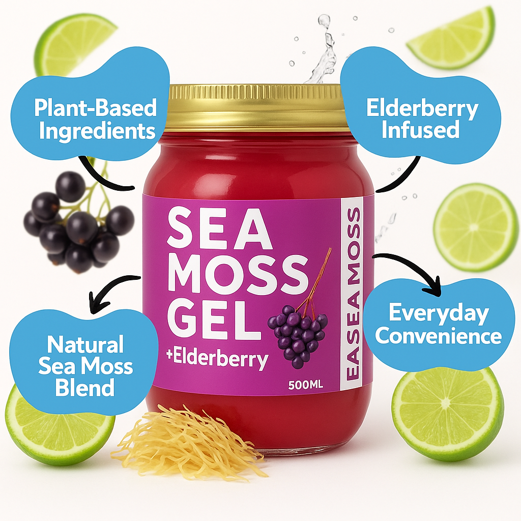 Elderberry Sea Moss Gel