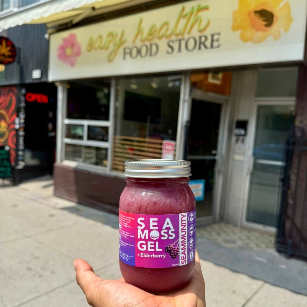 World Moss Elderberry Sea Moss Gel 500ml - World Moss