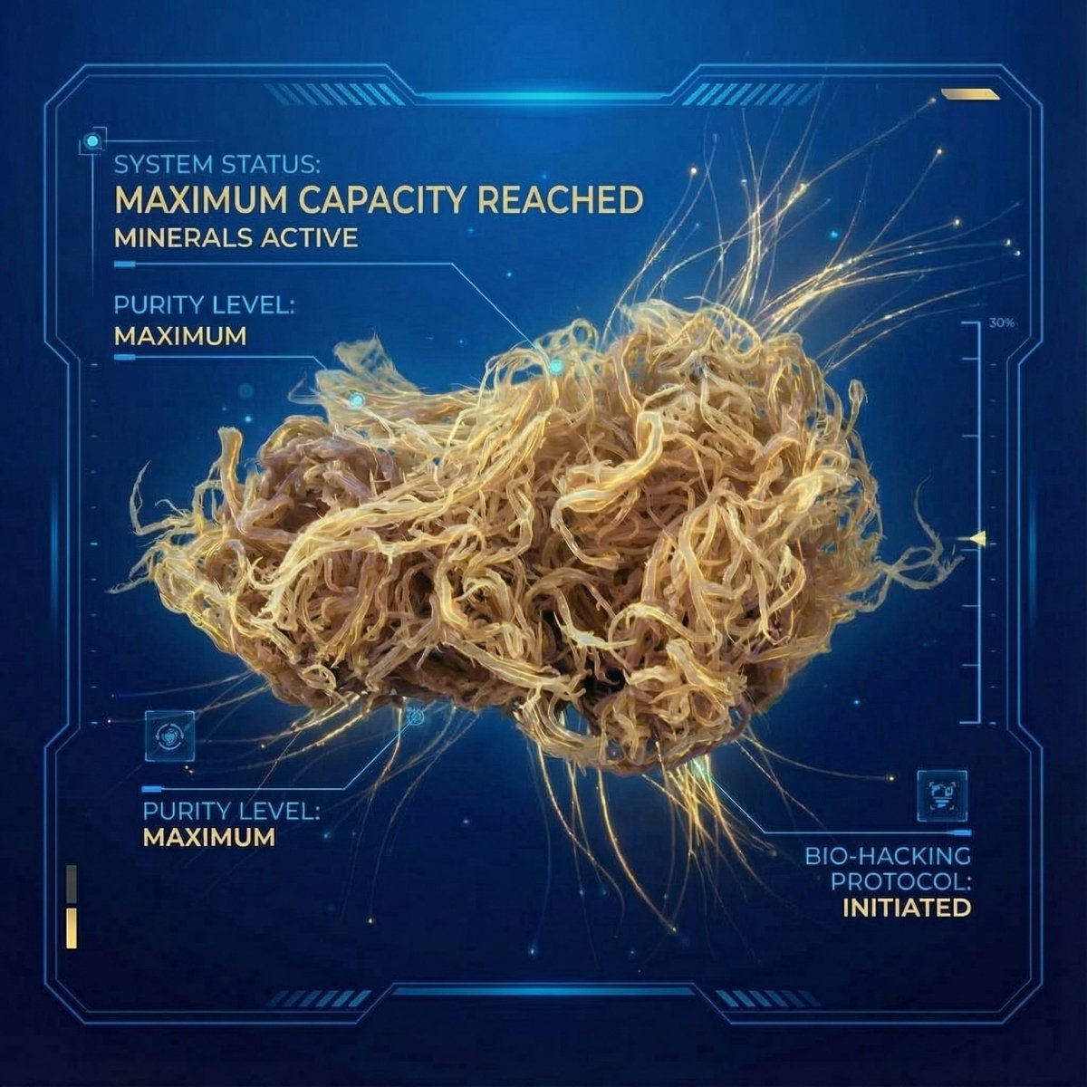 Wholesale Gold St. Lucian Sea Moss - World Moss