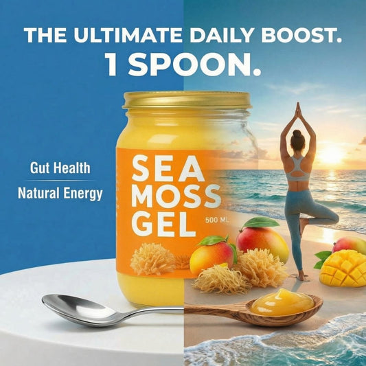 Mango Sea Moss Gel By World Moss - 500ml Tropical Wellness - World Moss