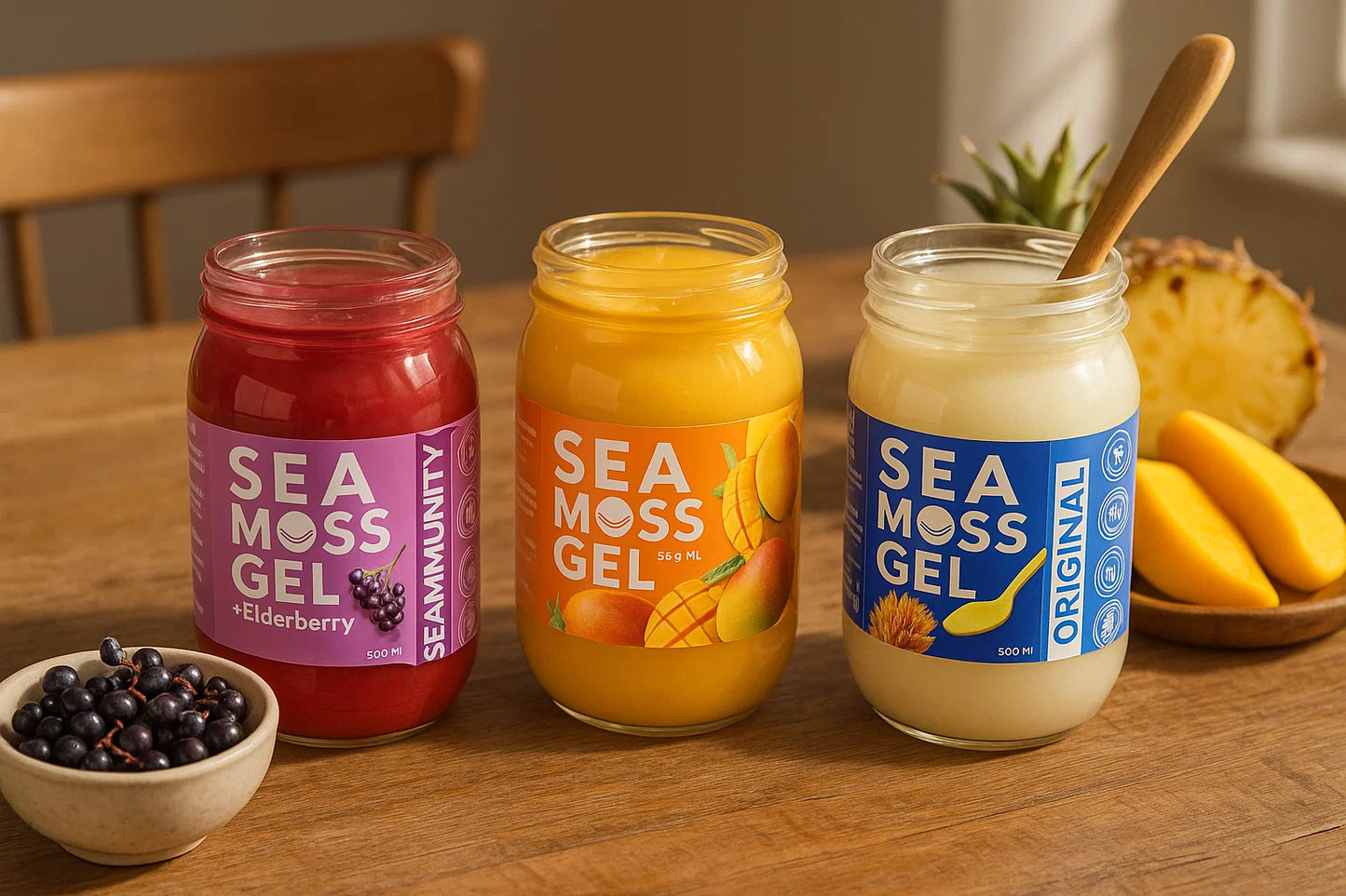Buy Sea Moss Gel Online - World Moss Preservative-Free Gels