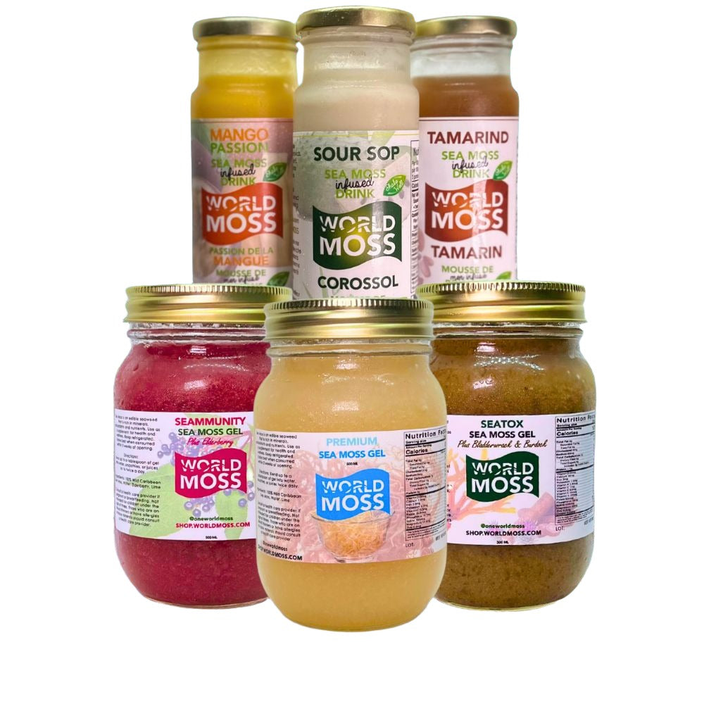 Double Trio - Essentials Drinks Trio plus Essentials Moss Trio