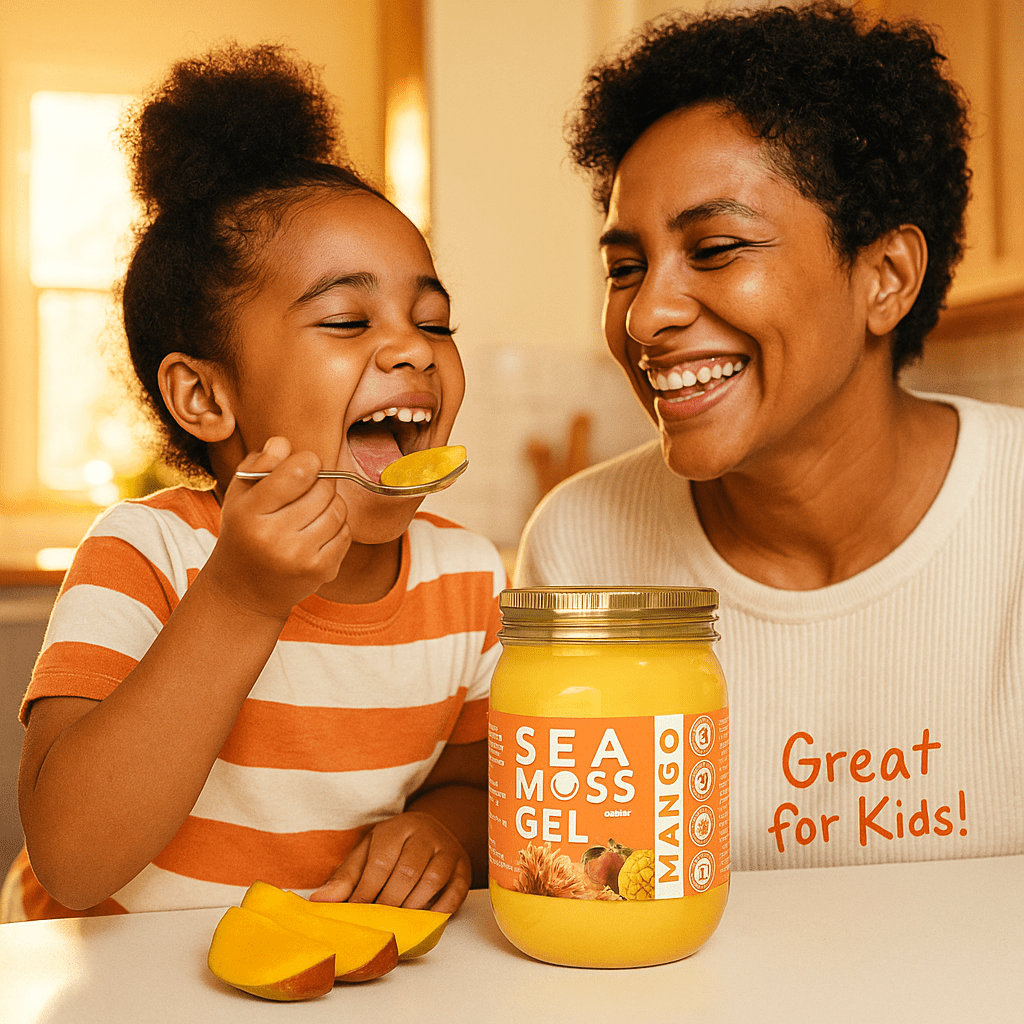 Mango Sea Moss Gel By World Moss - 500ml Tropical Wellness - World Moss