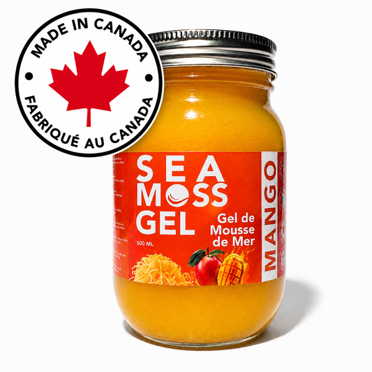 Mango Sea Moss Gel By World Moss - 500ml Tropical Wellness