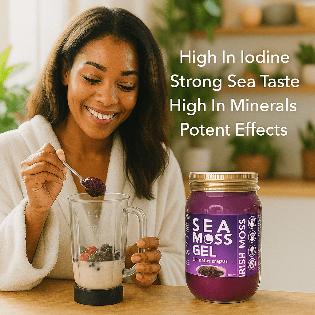 World Moss Purple Irish Moss Gel - World Moss