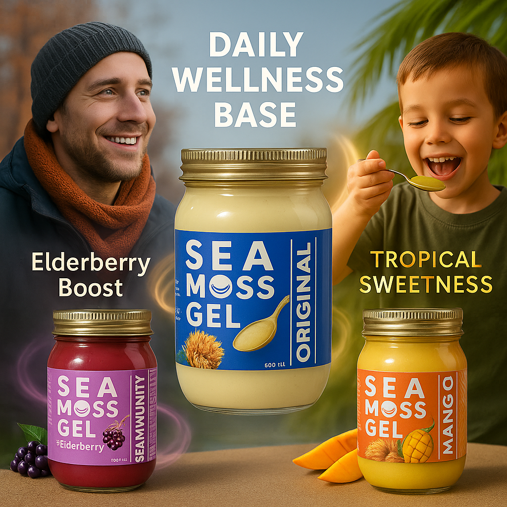 Buy Sea Moss Gel Online - World Moss Preservative-Free Gels