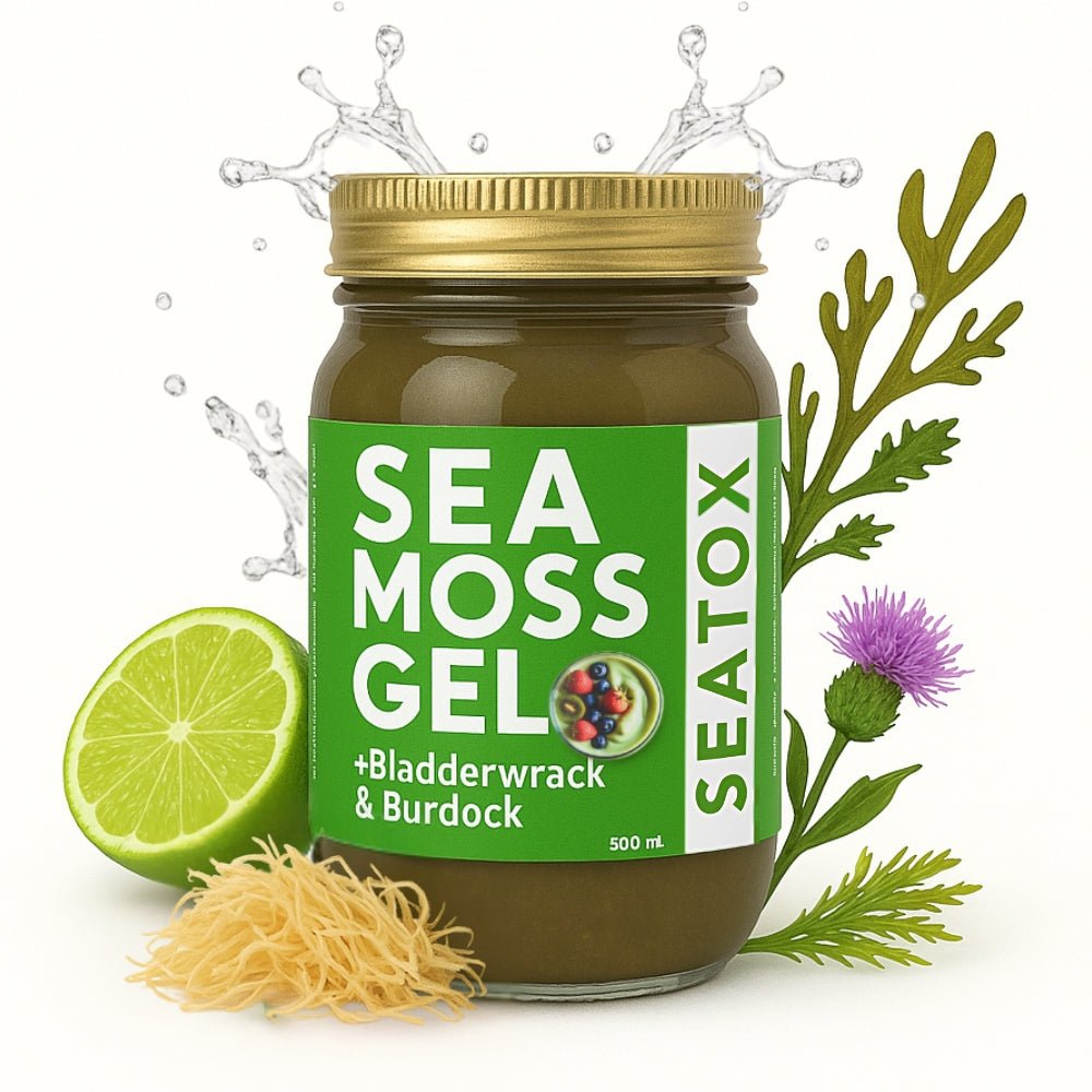 World Moss Bladderwrack and Burdock Sea Moss Gel 500ml - World Moss