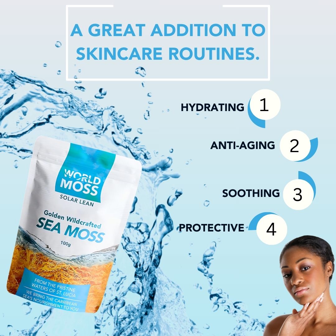 Solar Lean - Golden Wildcrafted St. Lucian Sea Moss