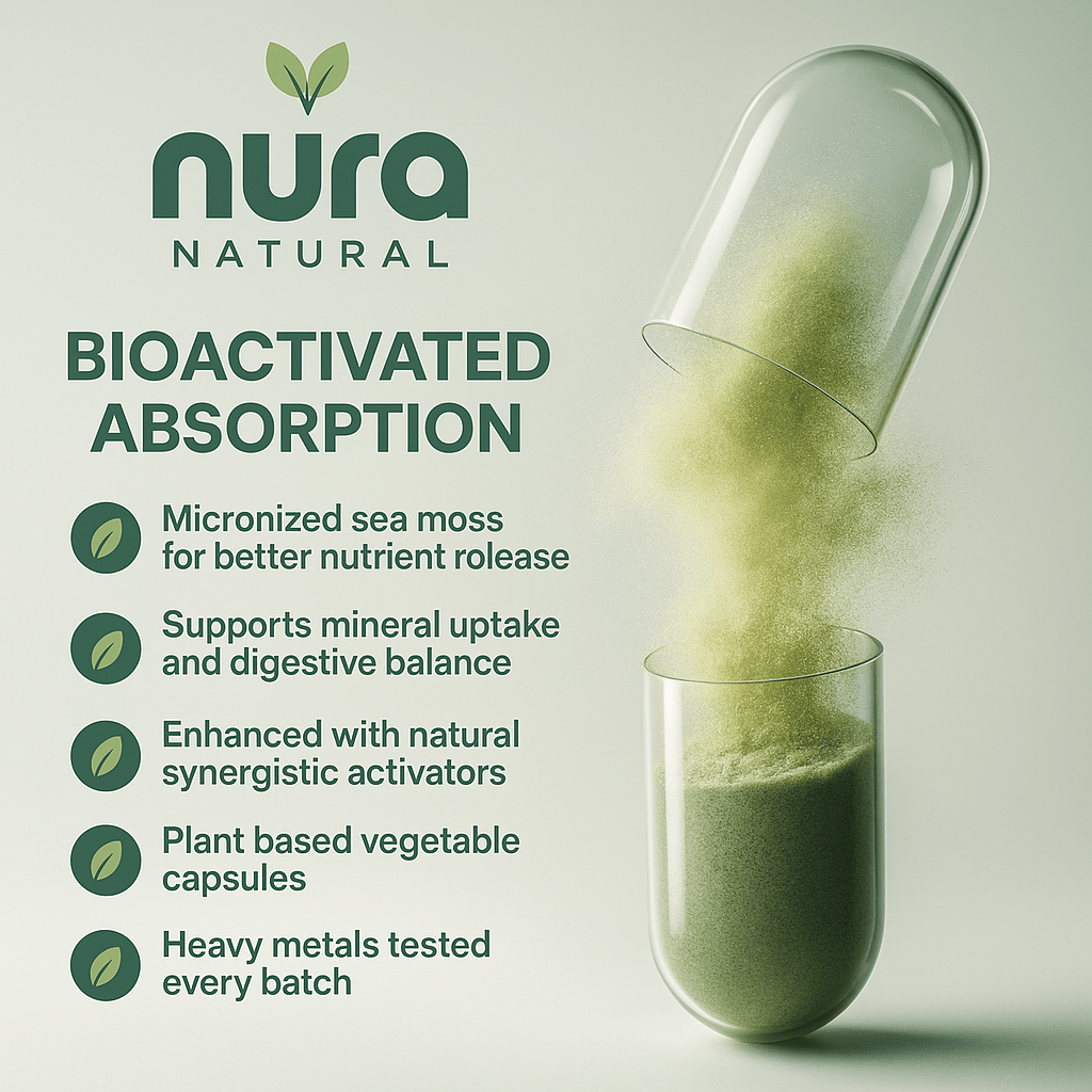 Purple Sea Moss Capsules (PRE - SALE) - World Moss