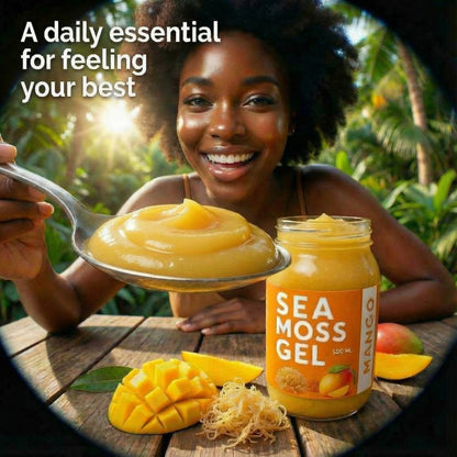 Mango Sea Moss Gel By World Moss - 500ml Tropical Wellness - World Moss