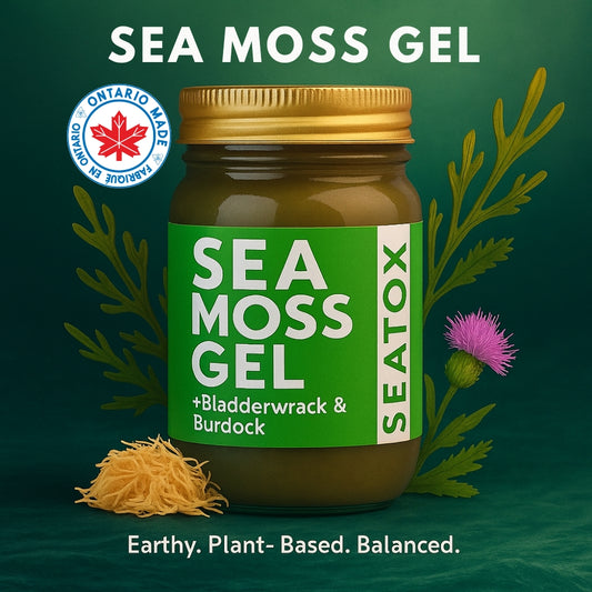 Seatox - World Moss Bladderwrack and Burdock Sea Moss Gel