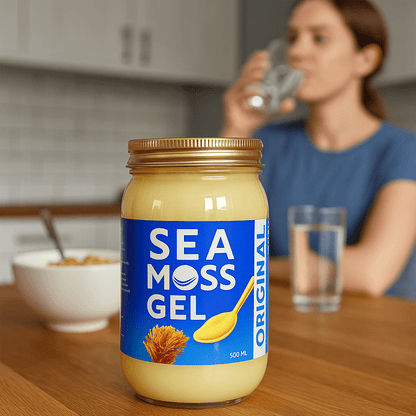 World Moss Original Sea Moss Gel in a jar, ideal for health enthusiasts looking to buy sea moss gel Canada