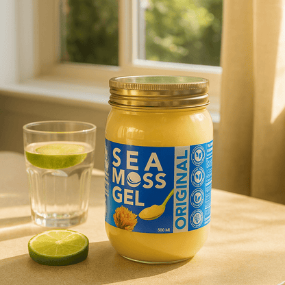 World Moss Original Sea Moss Gel in a jar, perfect for those who want to buy sea moss gel Canada.