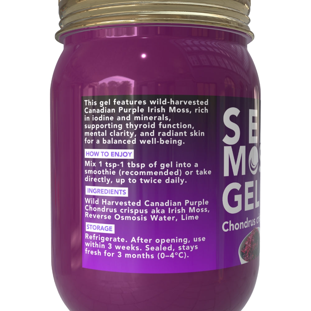 Purple Irish Moss Gel