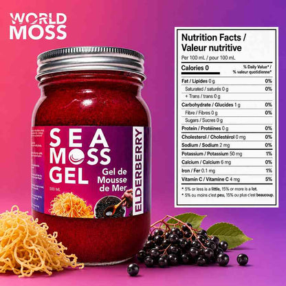 Elderberry Sea Moss Gel