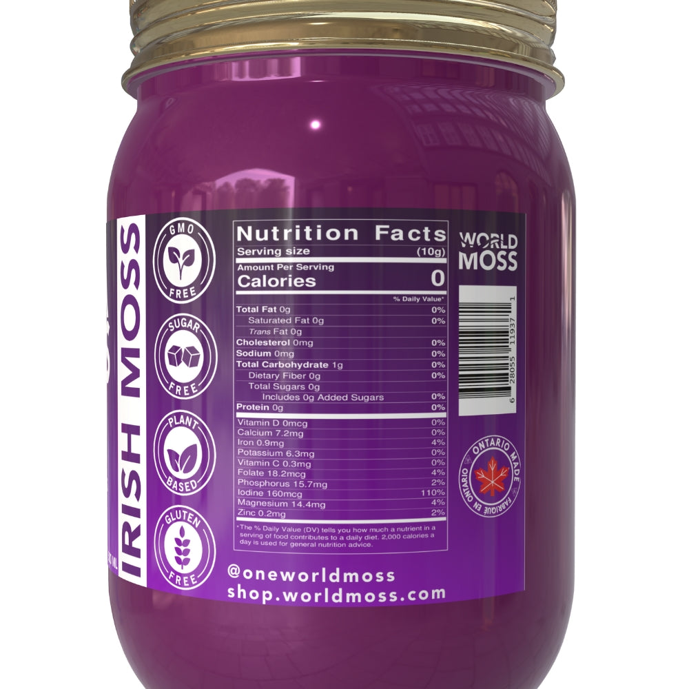 Purple Irish Moss Gel