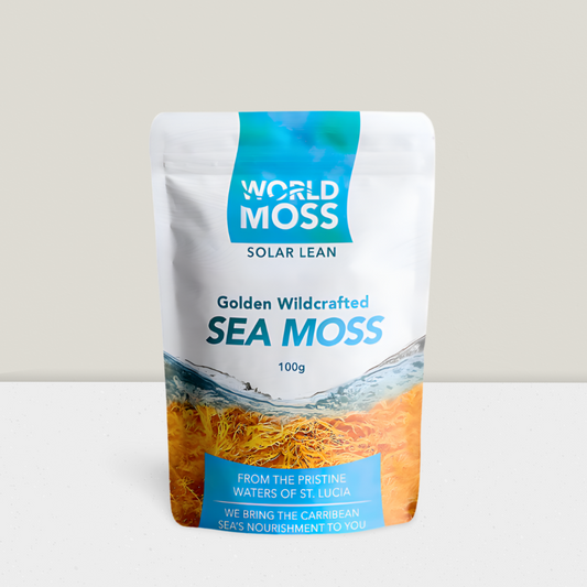 Solar Lean - Golden Wildcrafted St. Lucian Sea Moss