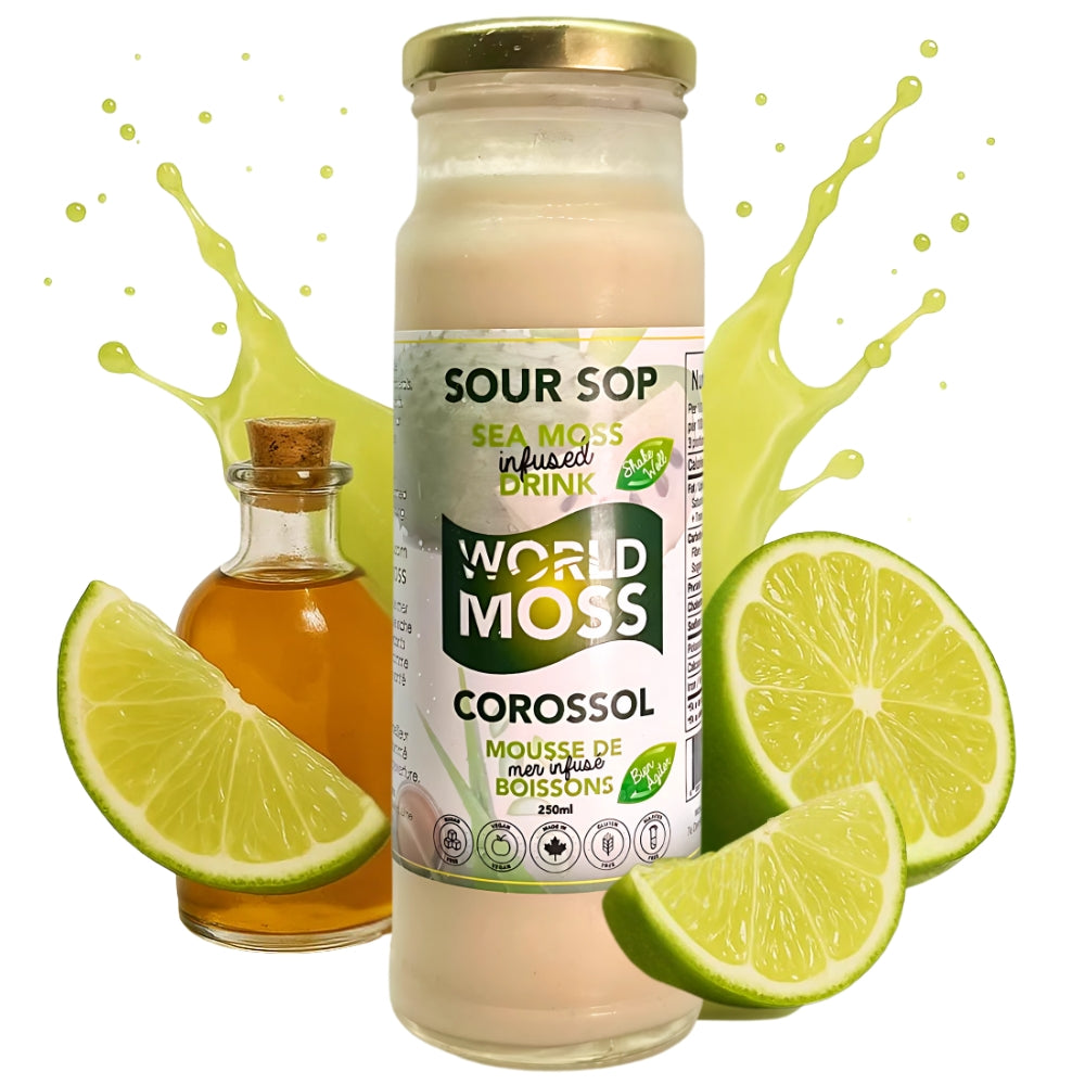 sour sop sea moss drink